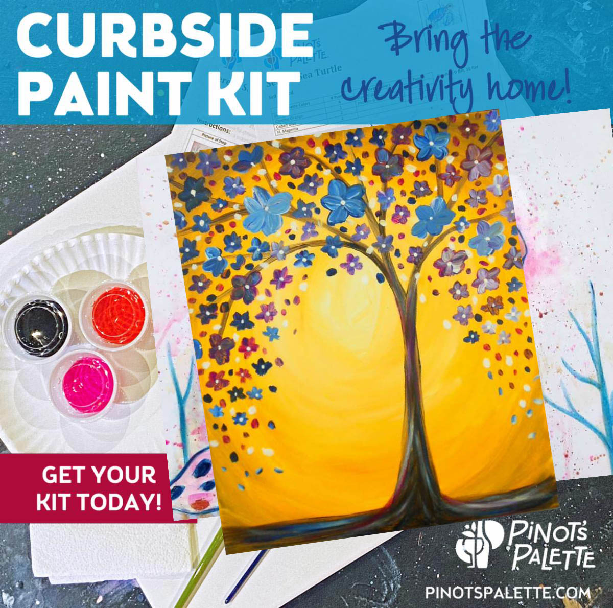 Take Home Paint Kits Sat, Mar 21 515PM at Bay Shore