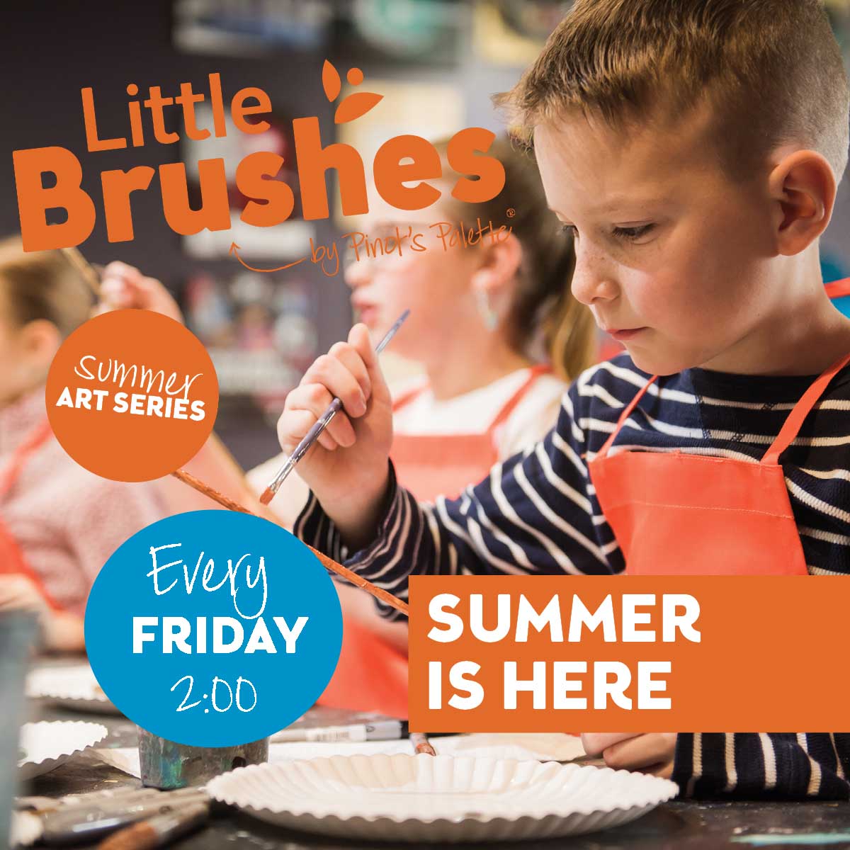 Presenting: Our 'Summer Art Series' - Fun For All Ages! - Pinot's Palette