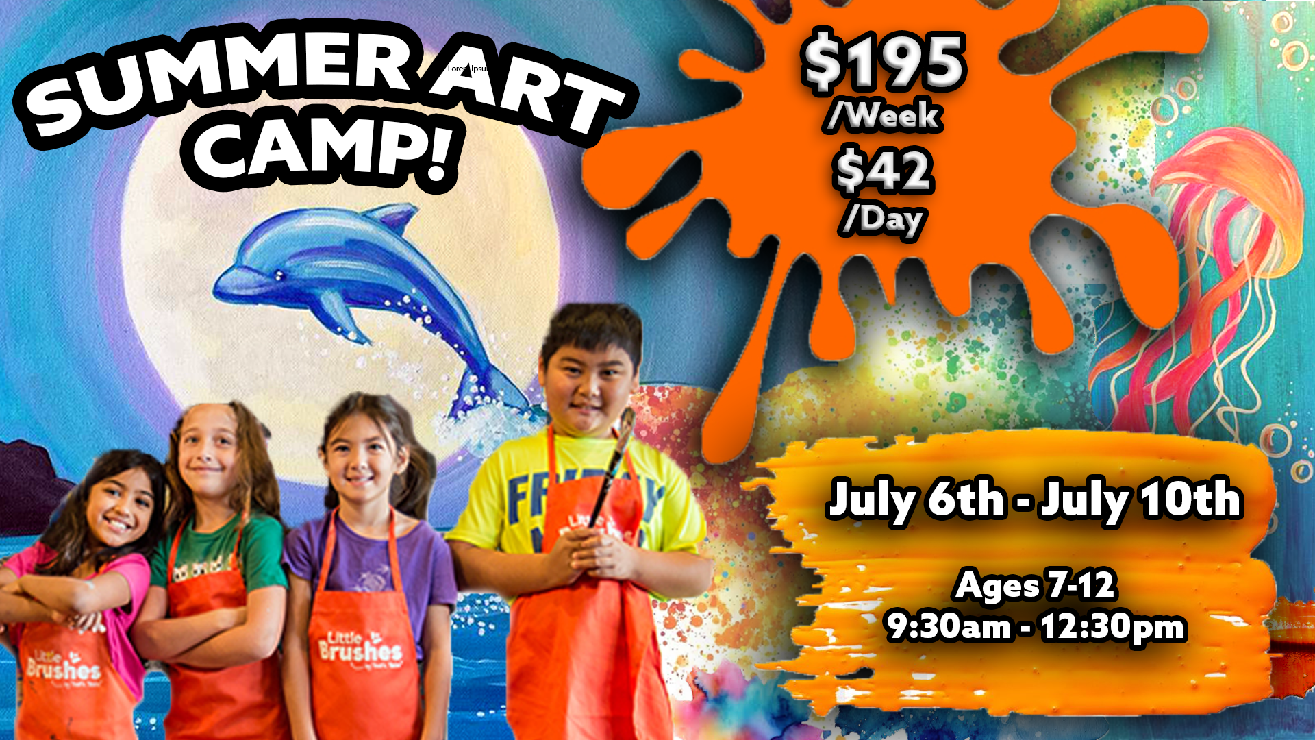 Little Brushes: Summer Camp