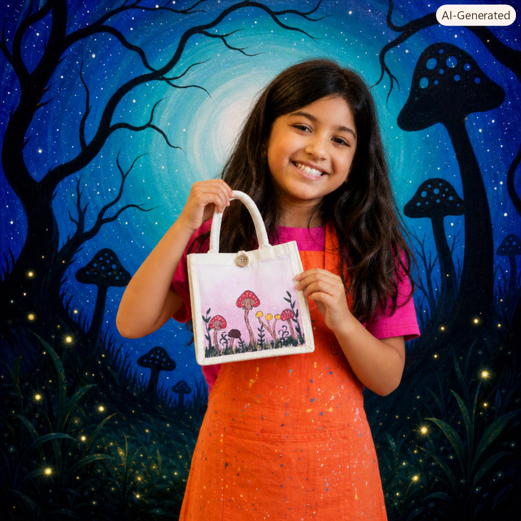Mushroom Tote Bag