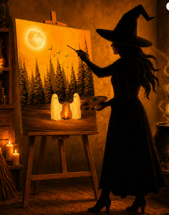 Haunted Campfire