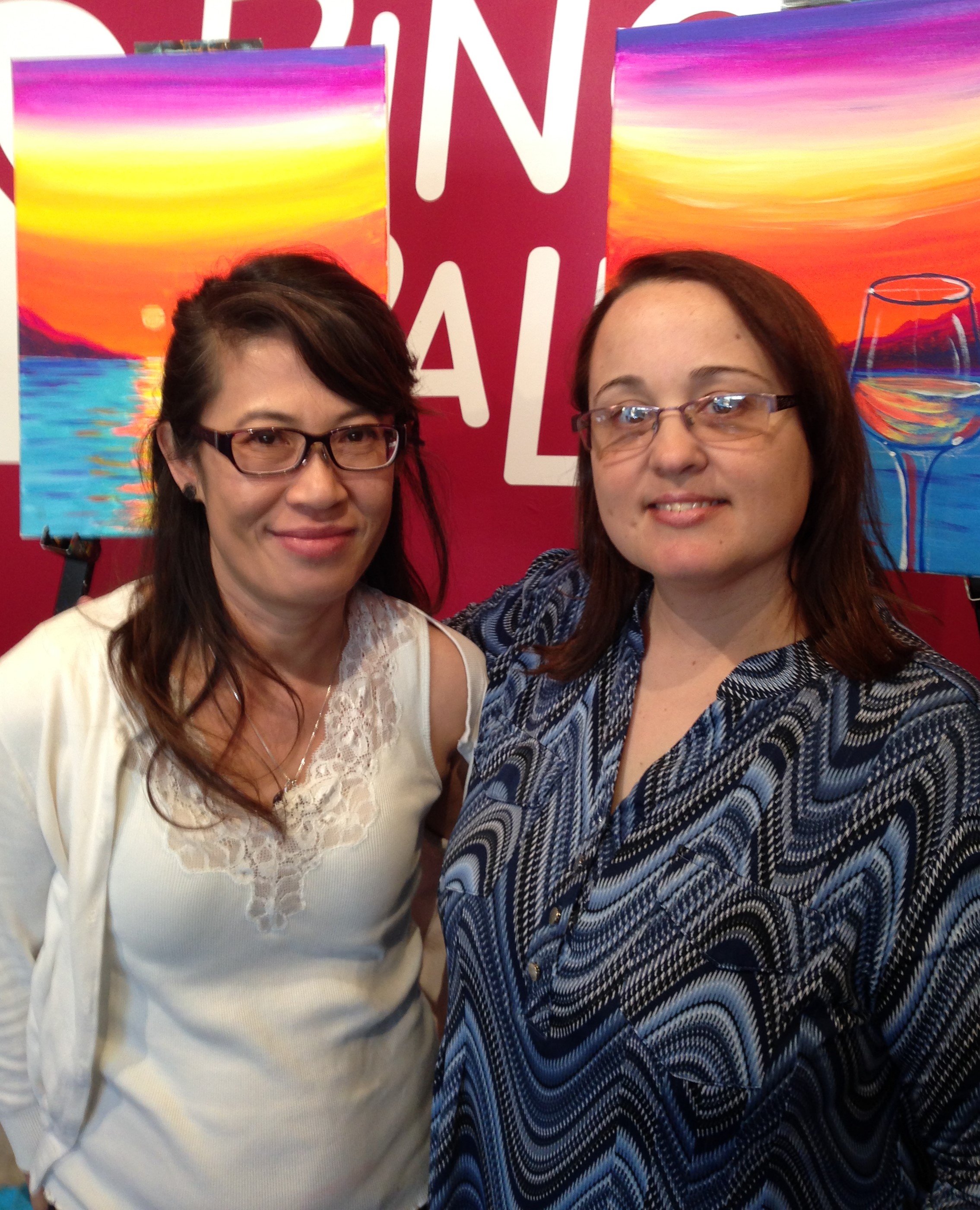 Kaneka Chim (left) - Event Organizer | Melissa Lewis (right) - director of OCSPCA