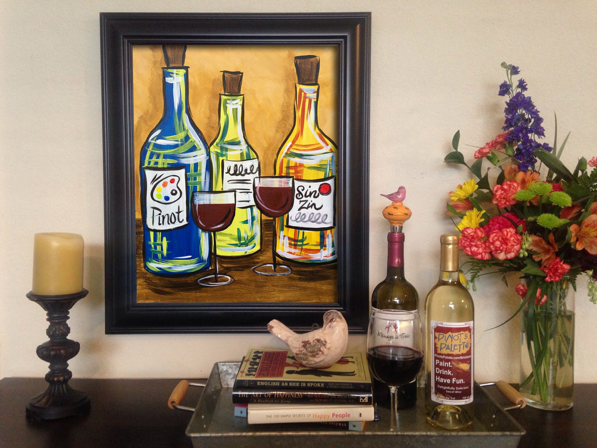 Tips For Displaying Your Artwork at Home   Pinot's Palette
