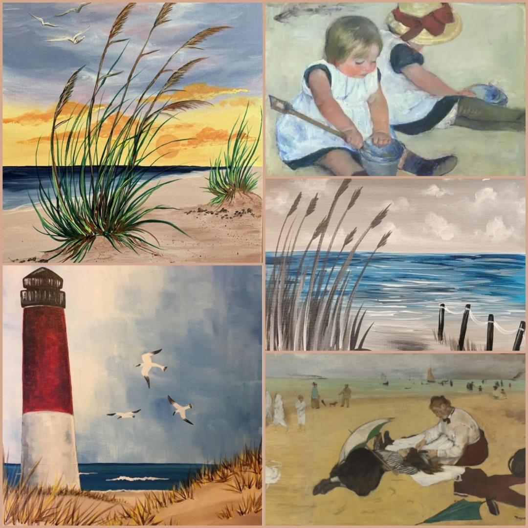 Famous Beach Themed Artwork & How To Make Your Own