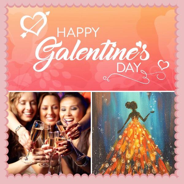 GALentine’s Day At Pinot’s Palette