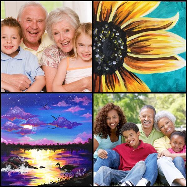 Celebrate ‘Grandparents’ Day’ This September 9th And Bring The Whole Family In To Paint! 