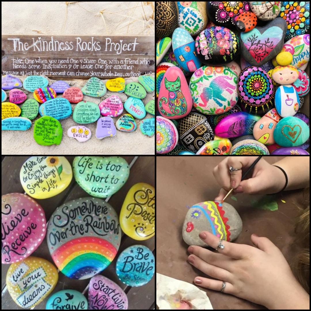 Kindness Rocks! Come In To Paint Happiness For Others!
