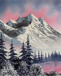 Discover the Joy of Painting: Join Us For A Bob Ross Oil Painting Class!!