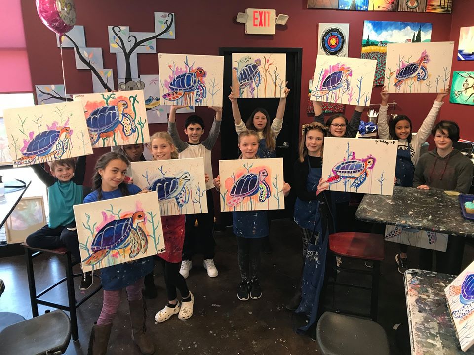Have A Creative Spring Break At Pinot’s Palette 