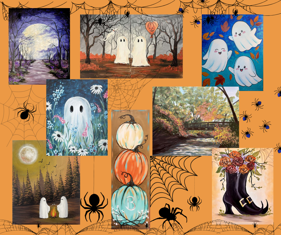 Boo-tiful Art Awaits: Create Some DIY Decor at Pinot’s Palette Brier Creek