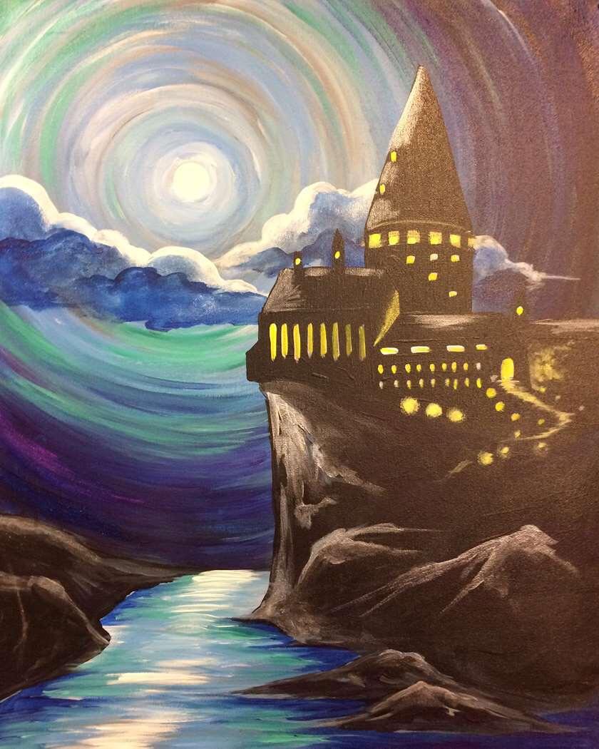 Happy Birthday To Our Favorite Wizard! If You’re Looking For A Great Way To Celebrate Around The Raleigh-Durham Area, Join Us For Some Magical Painting Classes! 