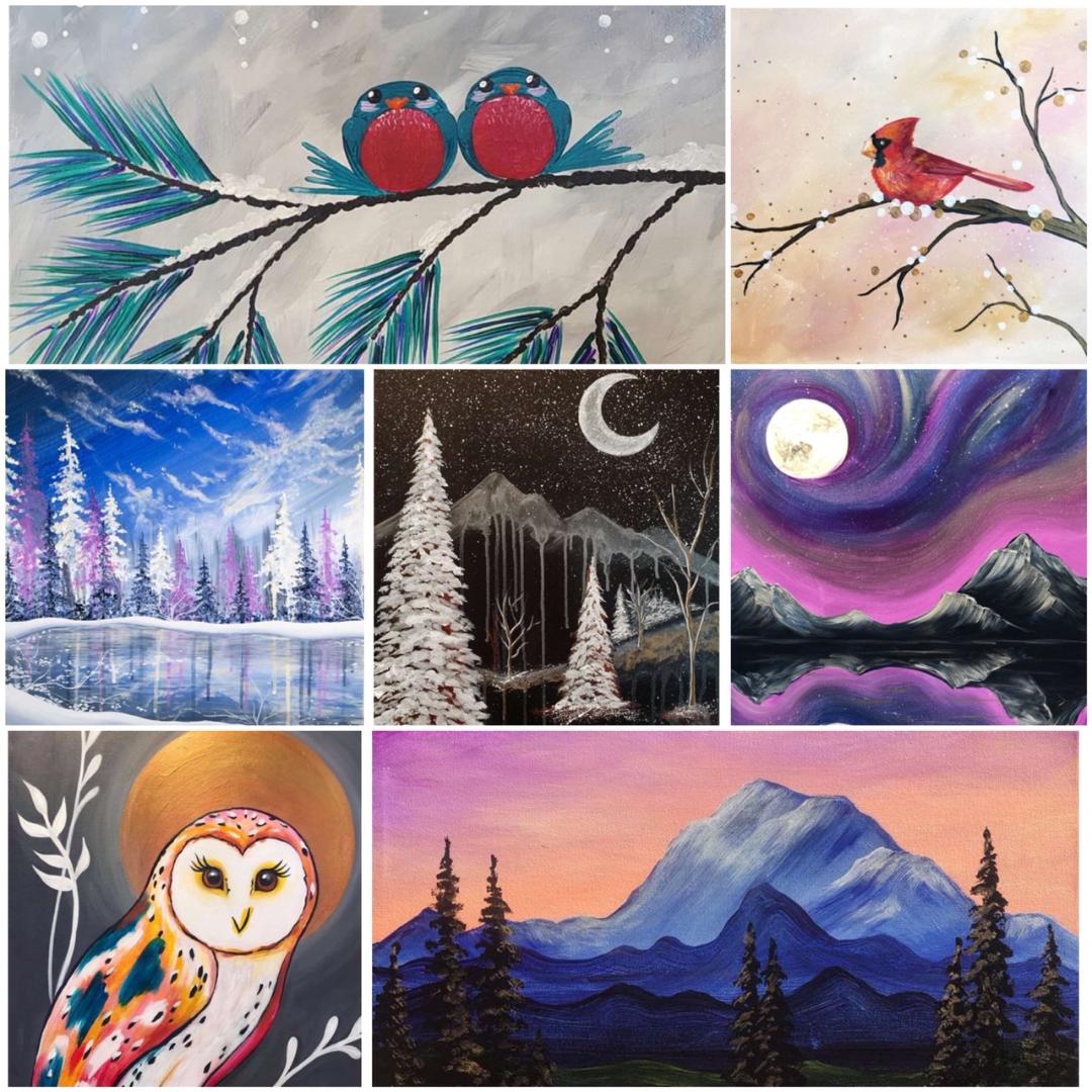 Winter-Themed Artwork (& more) That’s Perfect For This Time Of Year! 