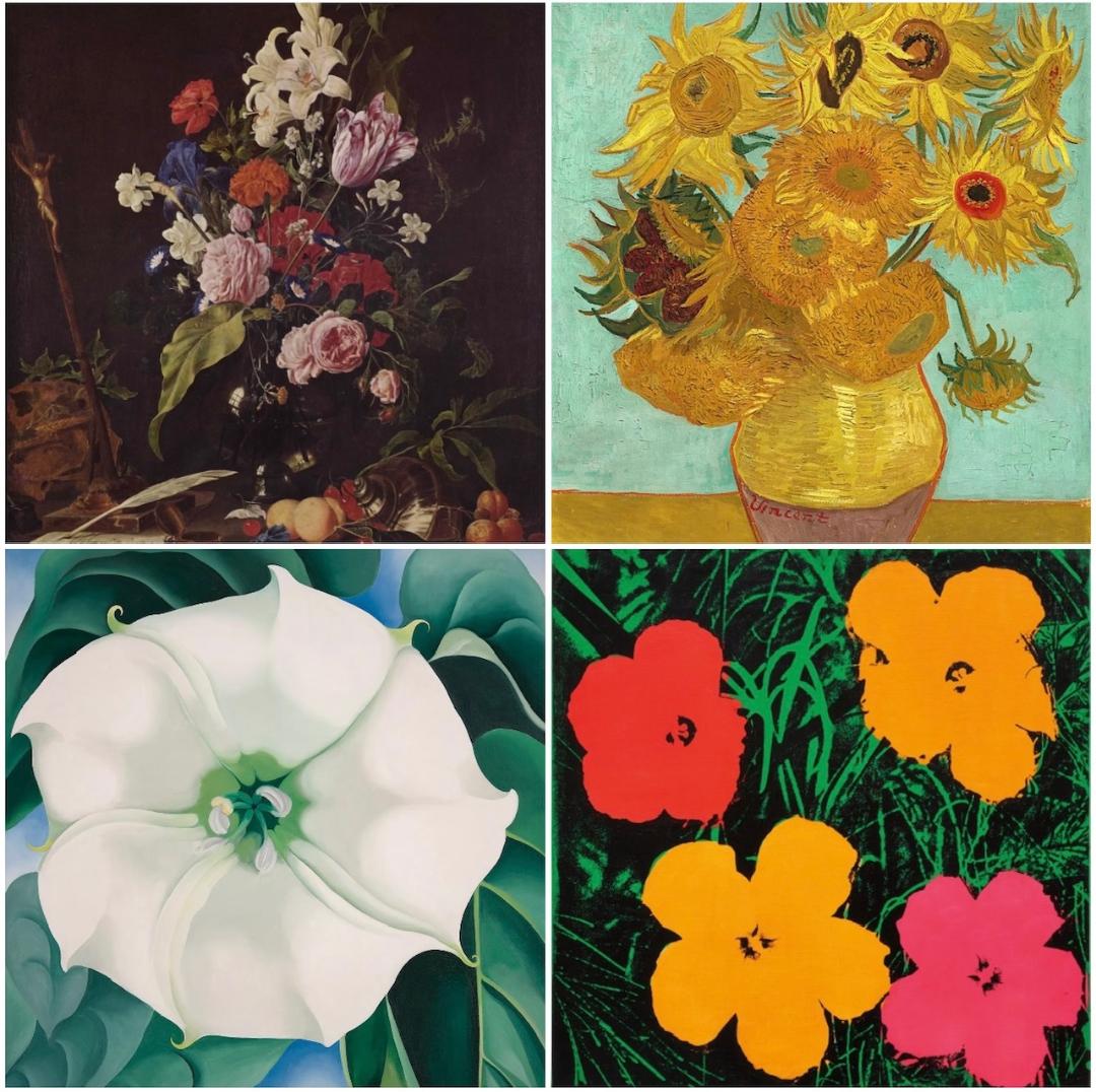 Flowers Throughout The History Of Art   Pinot's Palette
