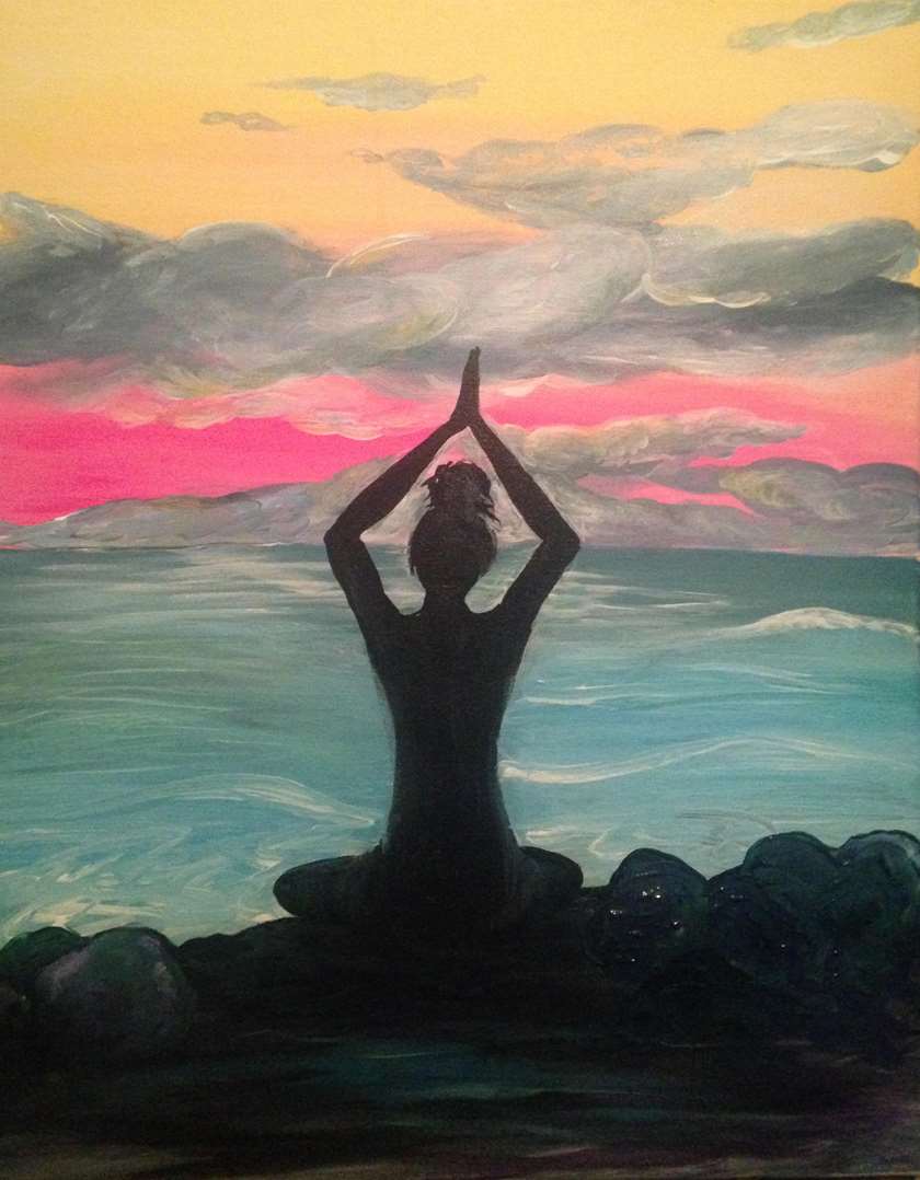 Paint, Drink, and Namaste