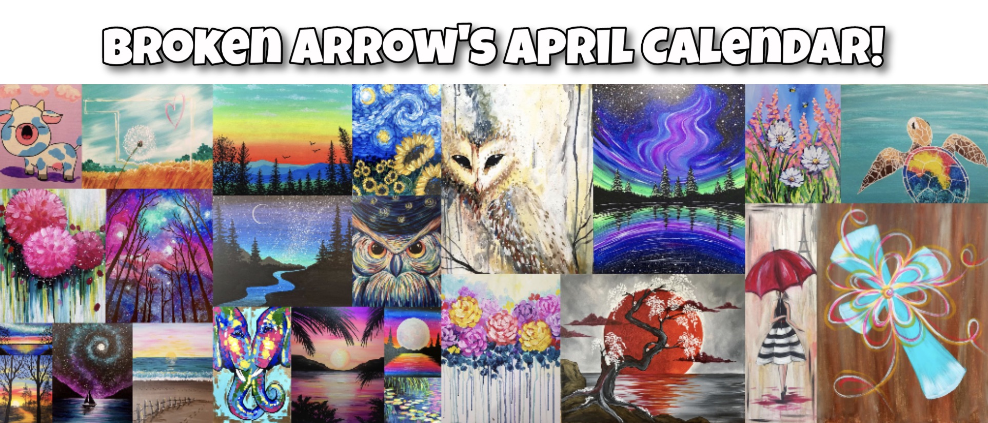 Broken Arrow's April '22 Calendar