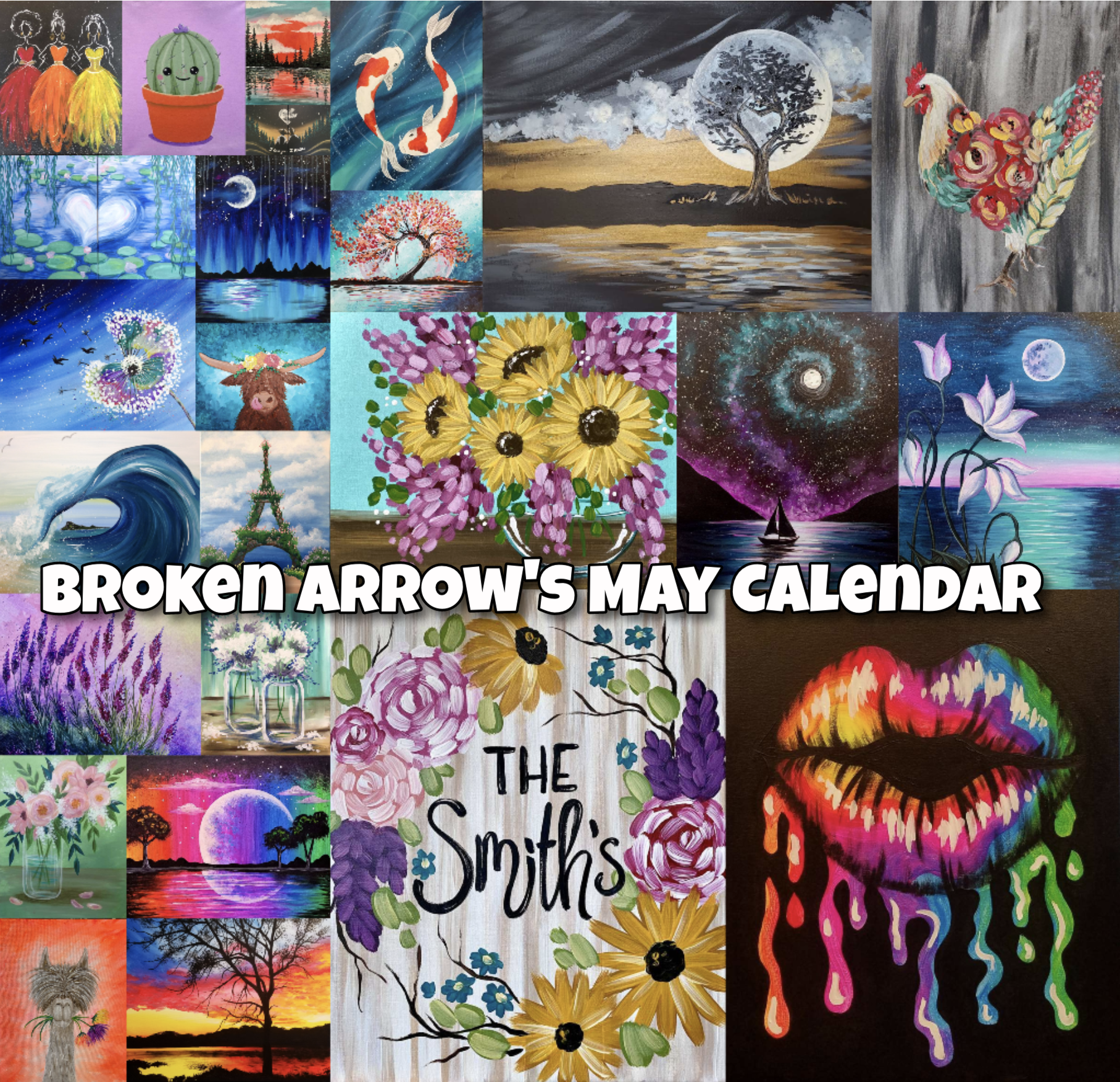 Paint at Broken Arrow in May!