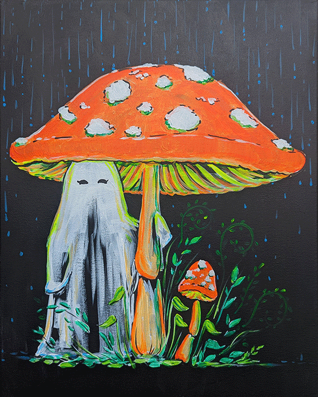 Ghost in the Rain - Black Light