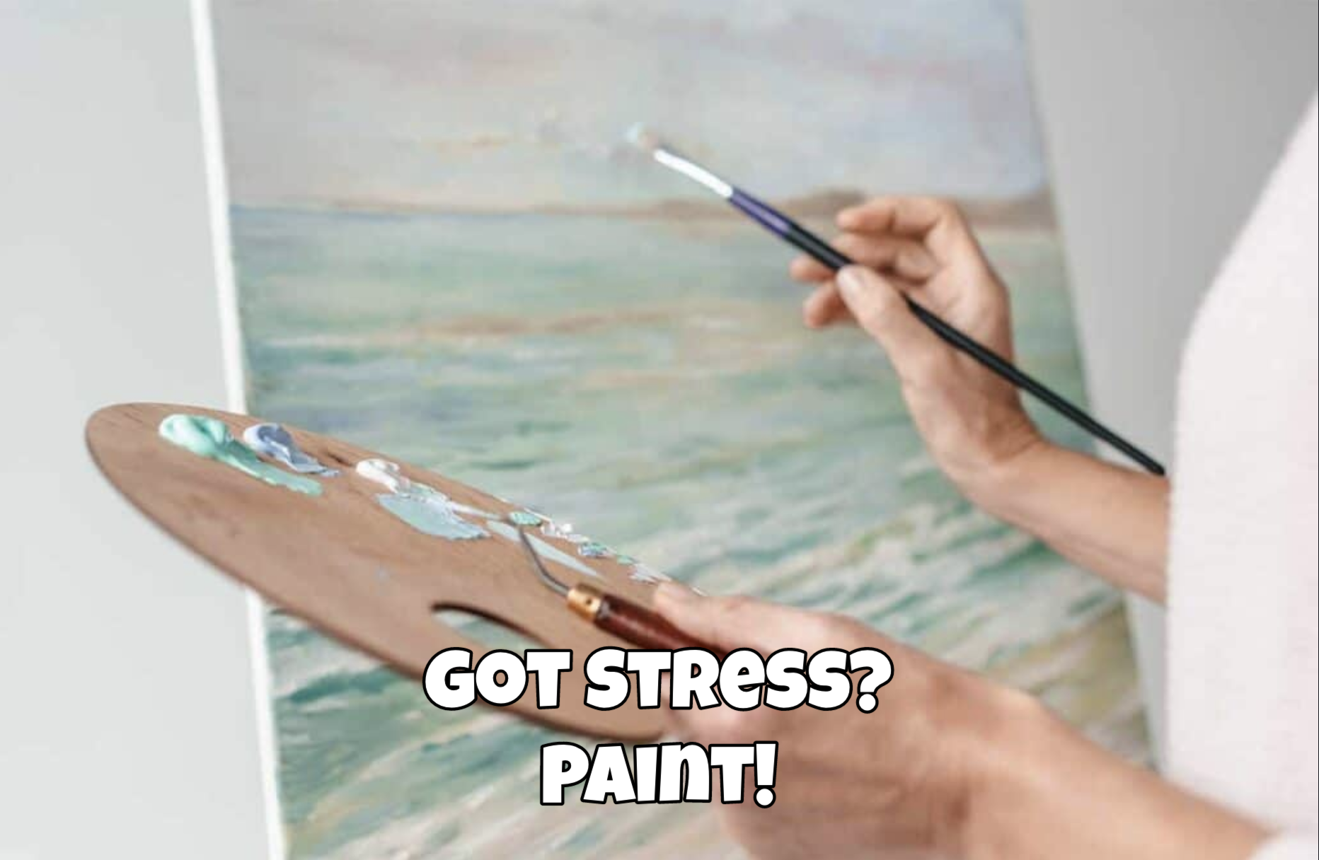 Stressed? Come paint!