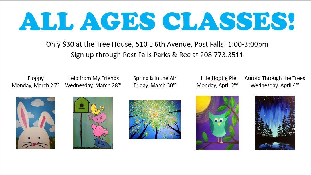 All Ages Classes!