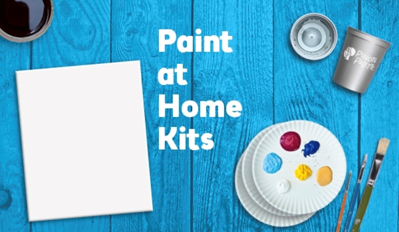 Paint and Sip Kits at Home & Video Lesson, Paint Party