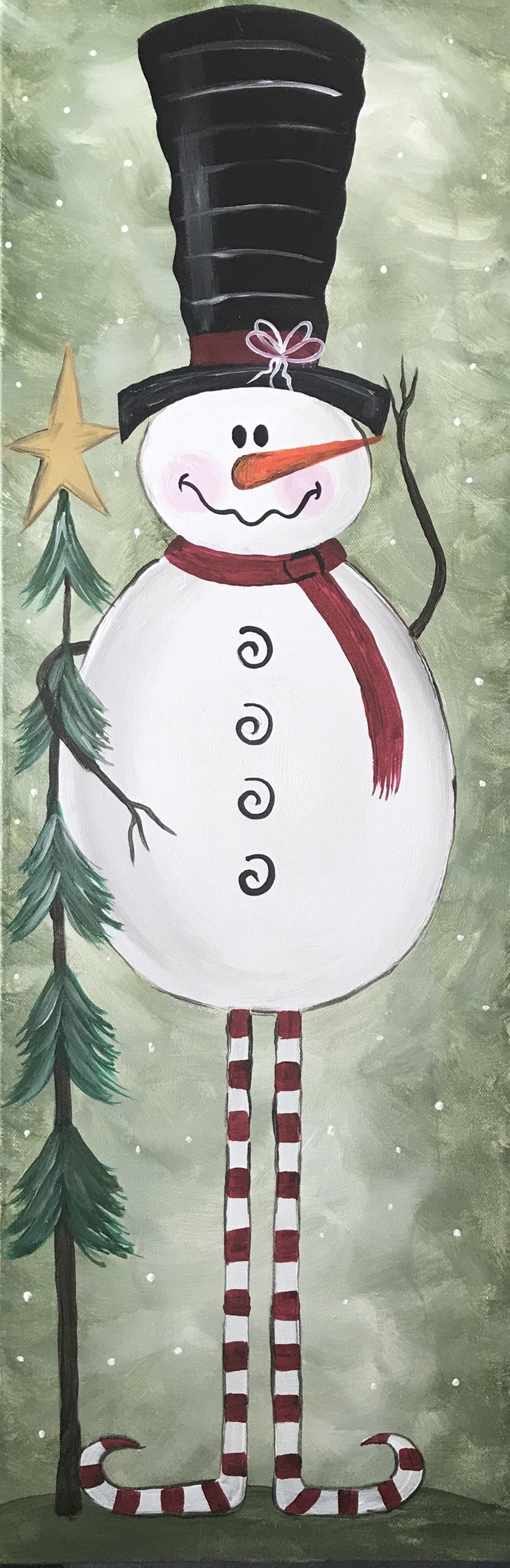 Vintage Snowman