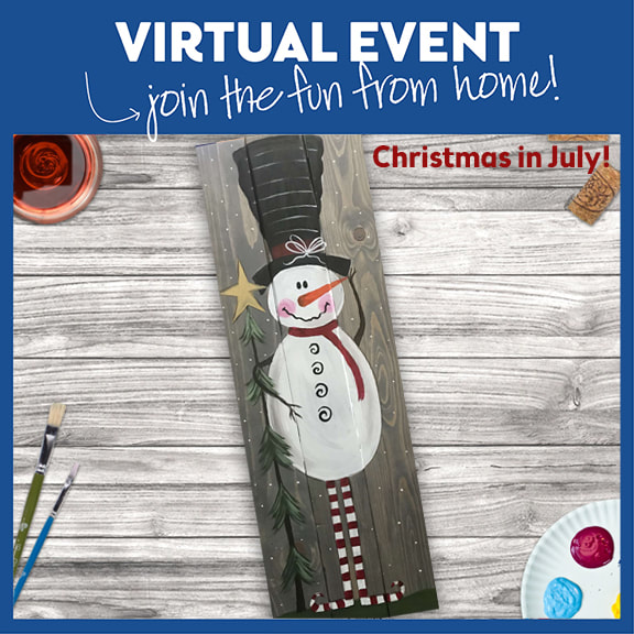 LIVE VIRTUAL CLASS - Old World Snowman