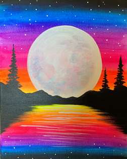 GLOW IN THE DARK PAINT PARTY