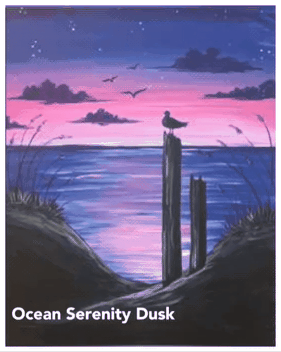 Ocean Serenity Dusk