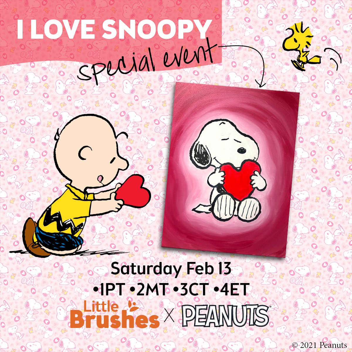 I Love Snoopy! Little Brushes Special Event