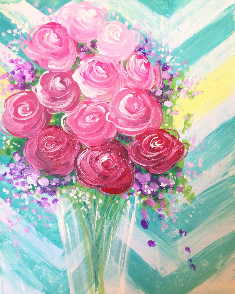 Mother's day best sale acrylic painting ideas