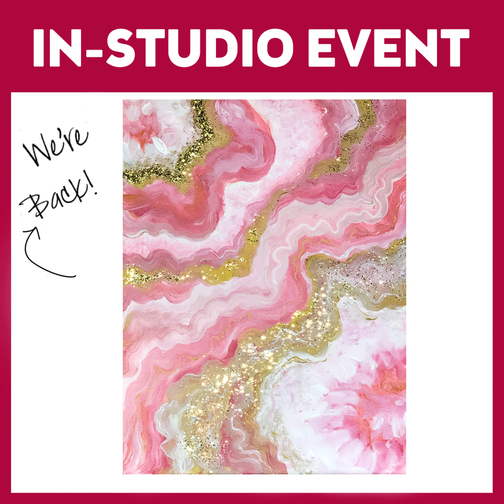 All Ages Dazzling Geode Live In Studio - Limited Seating