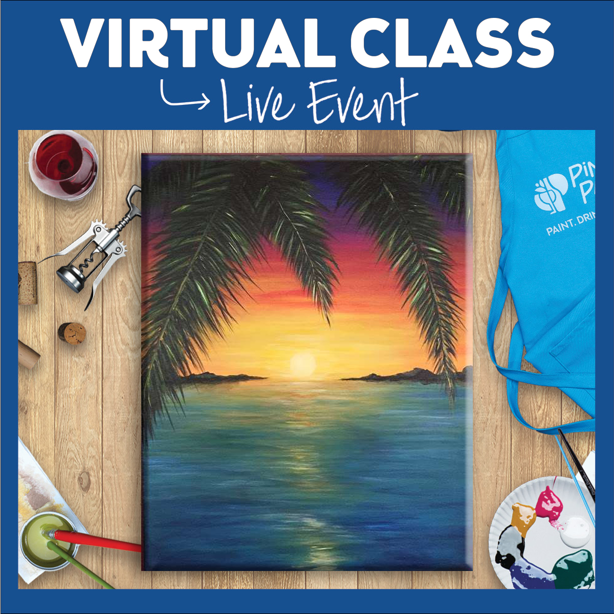 New - Virtual Painting Class Experience