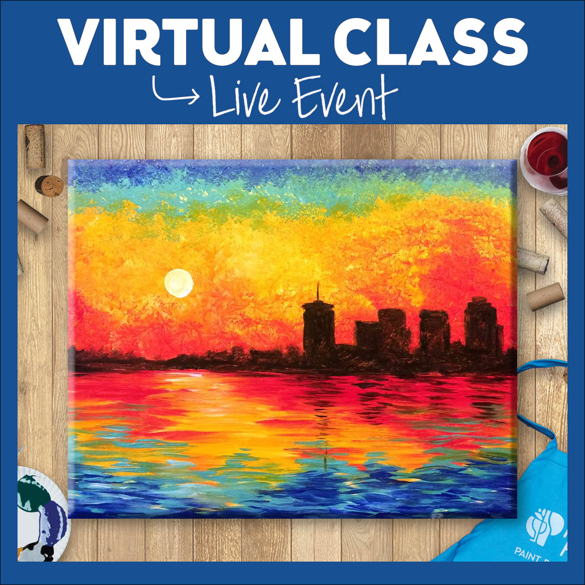 Monet's Sunrise - Live Virtual Event