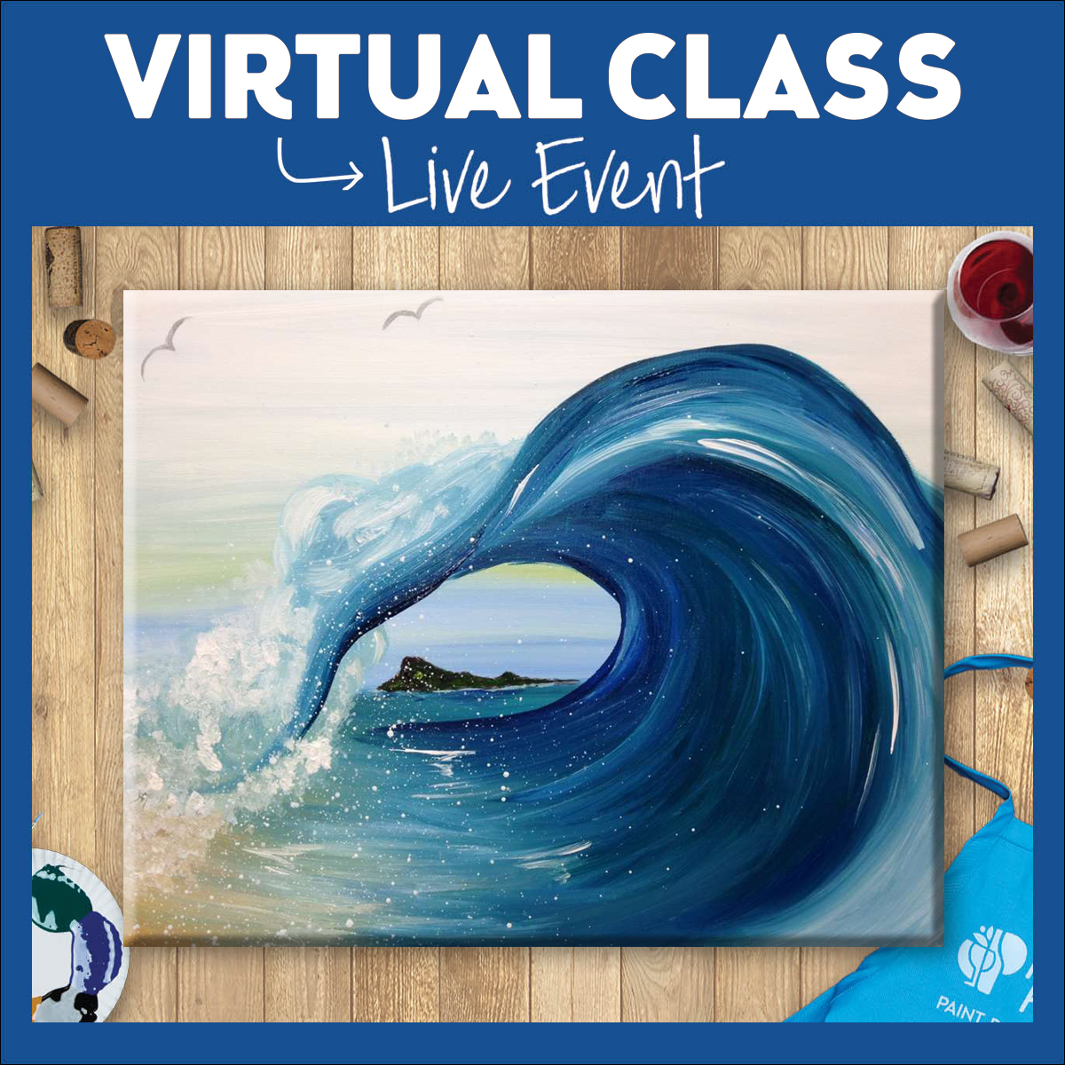 New - Virtual Painting Class Experience