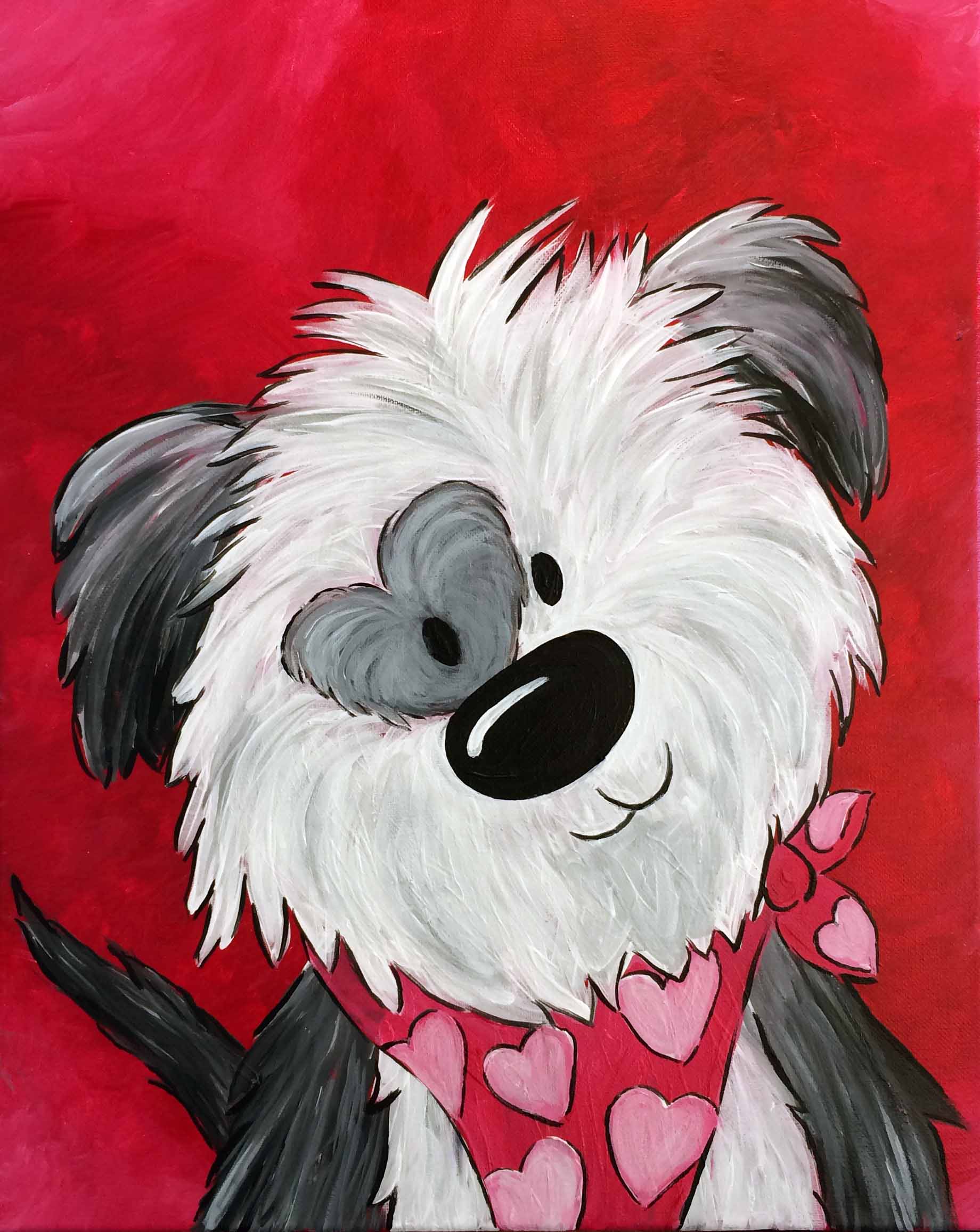 Bundle up & Paint with us on our covered patio.
