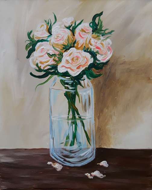 Roses in Glass