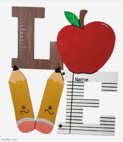 Design your own Back to School cutout