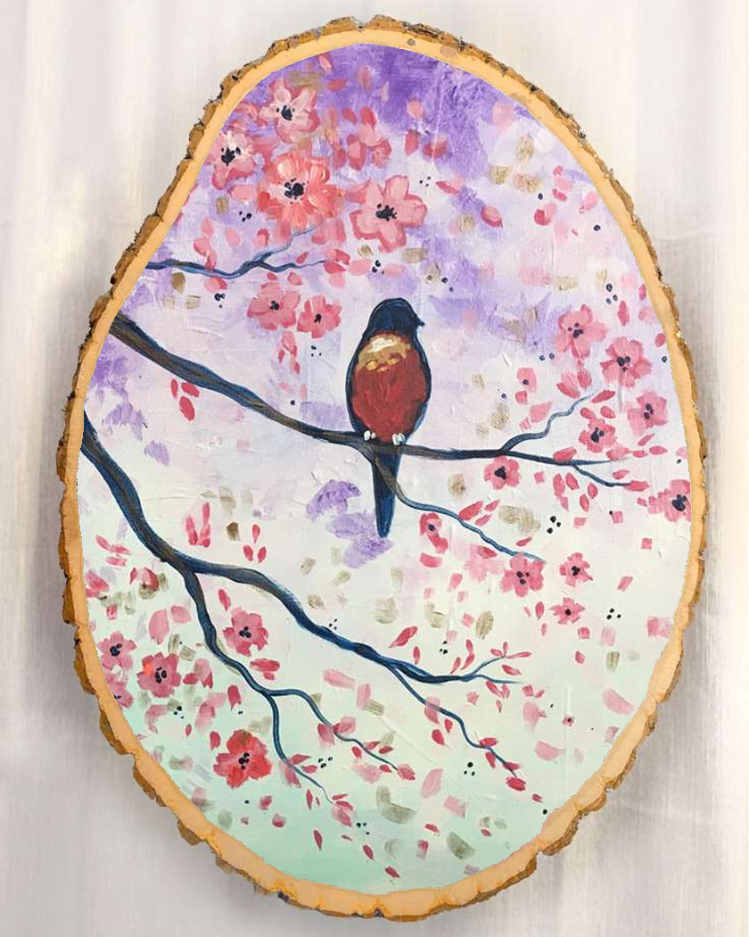 Bird in the Blossoms