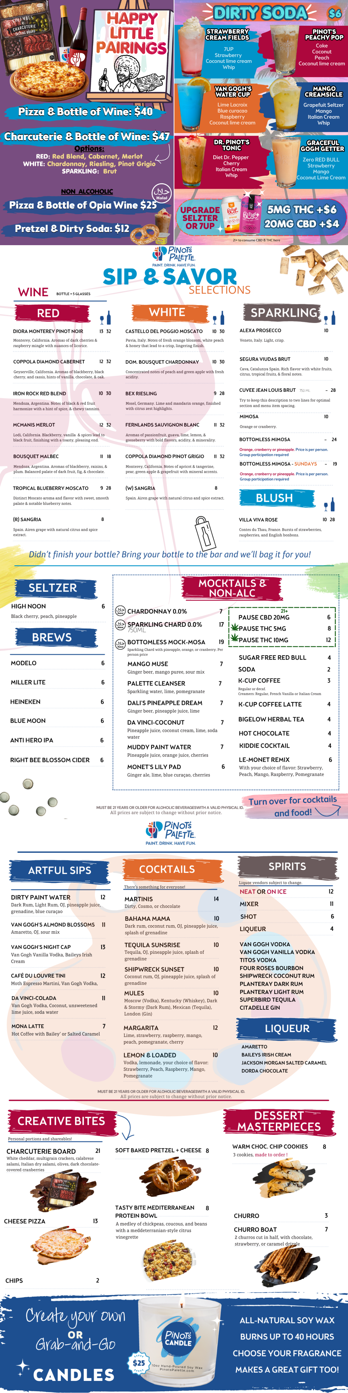 Bar Menu