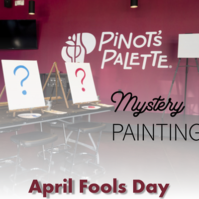 April Fools Mystery painting! Come have fun with us!