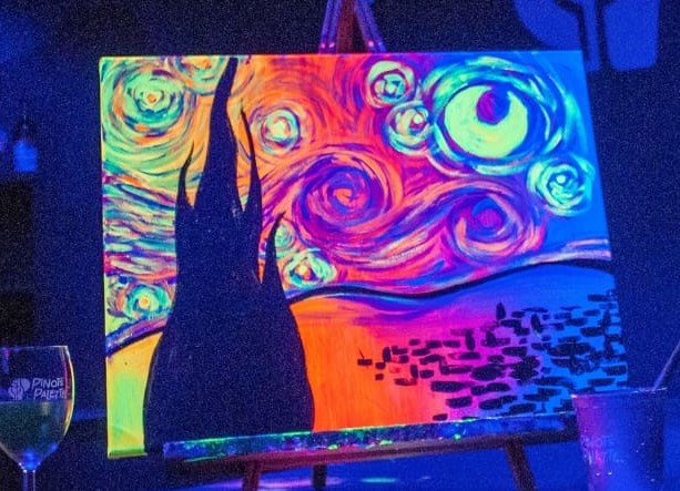 Psychedelic Starry Night