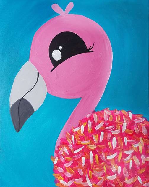 Huggable Flamingo