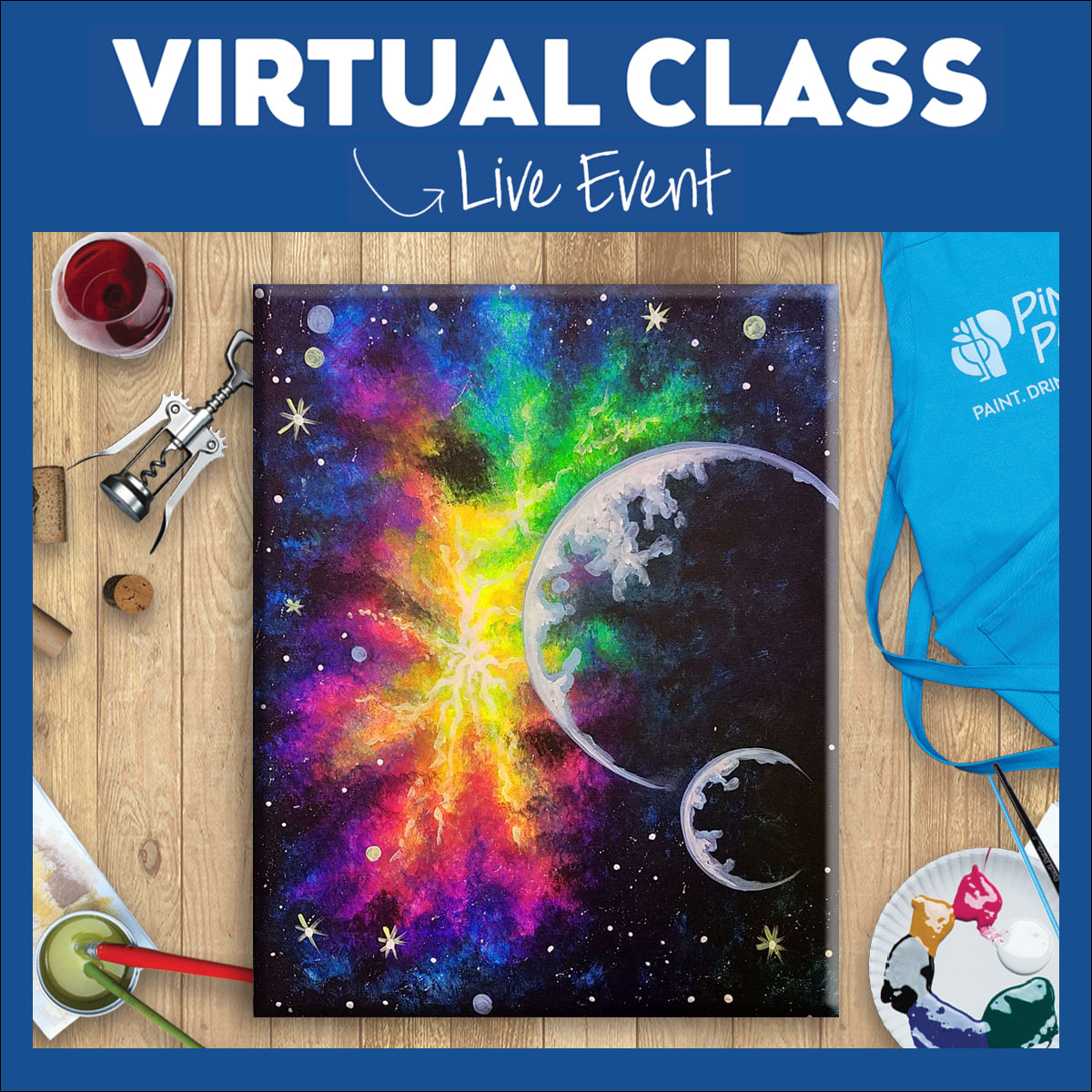 Virtual Class WITH SUPPLIES!