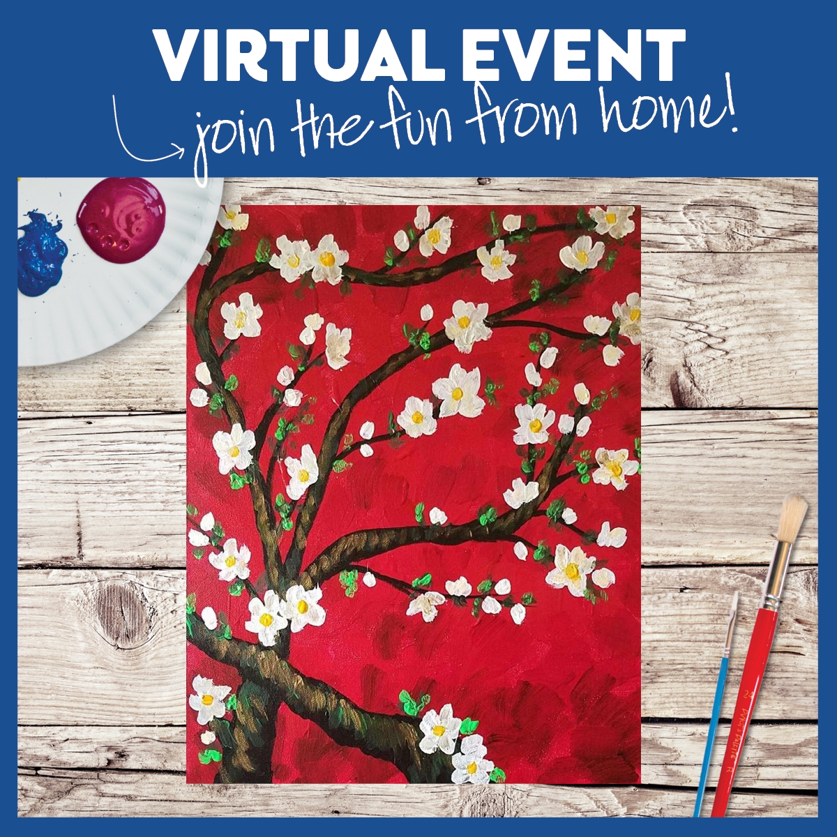 Virtual Class WITH and WITHOUT SUPPLIES!!!