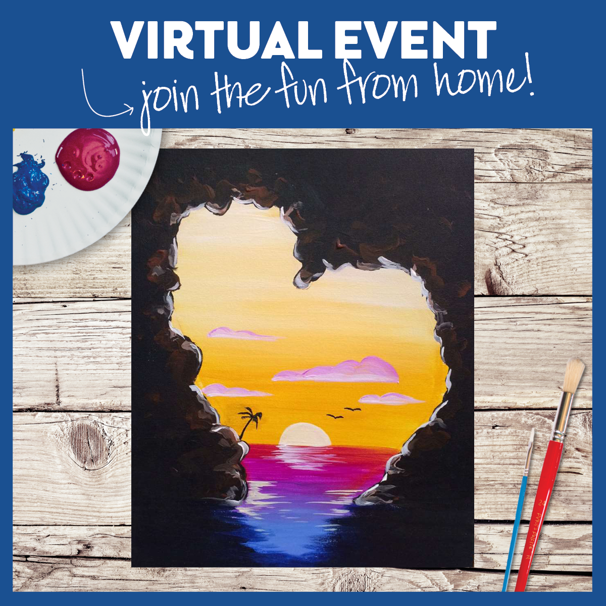 Virtual Class WITH and WITHOUT SUPPLIES!!!
