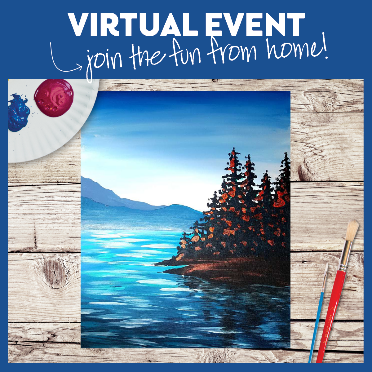 Virtual Class WITH and WITHOUT SUPPLIES!!!