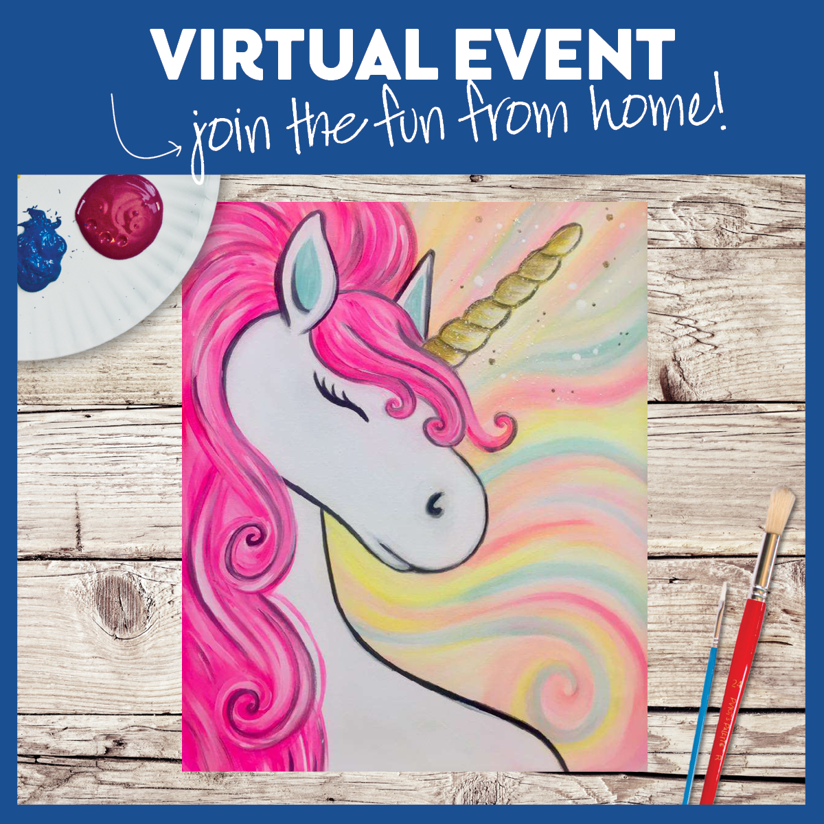 Virtual Class WITH and WITHOUT SUPPLIES!!!