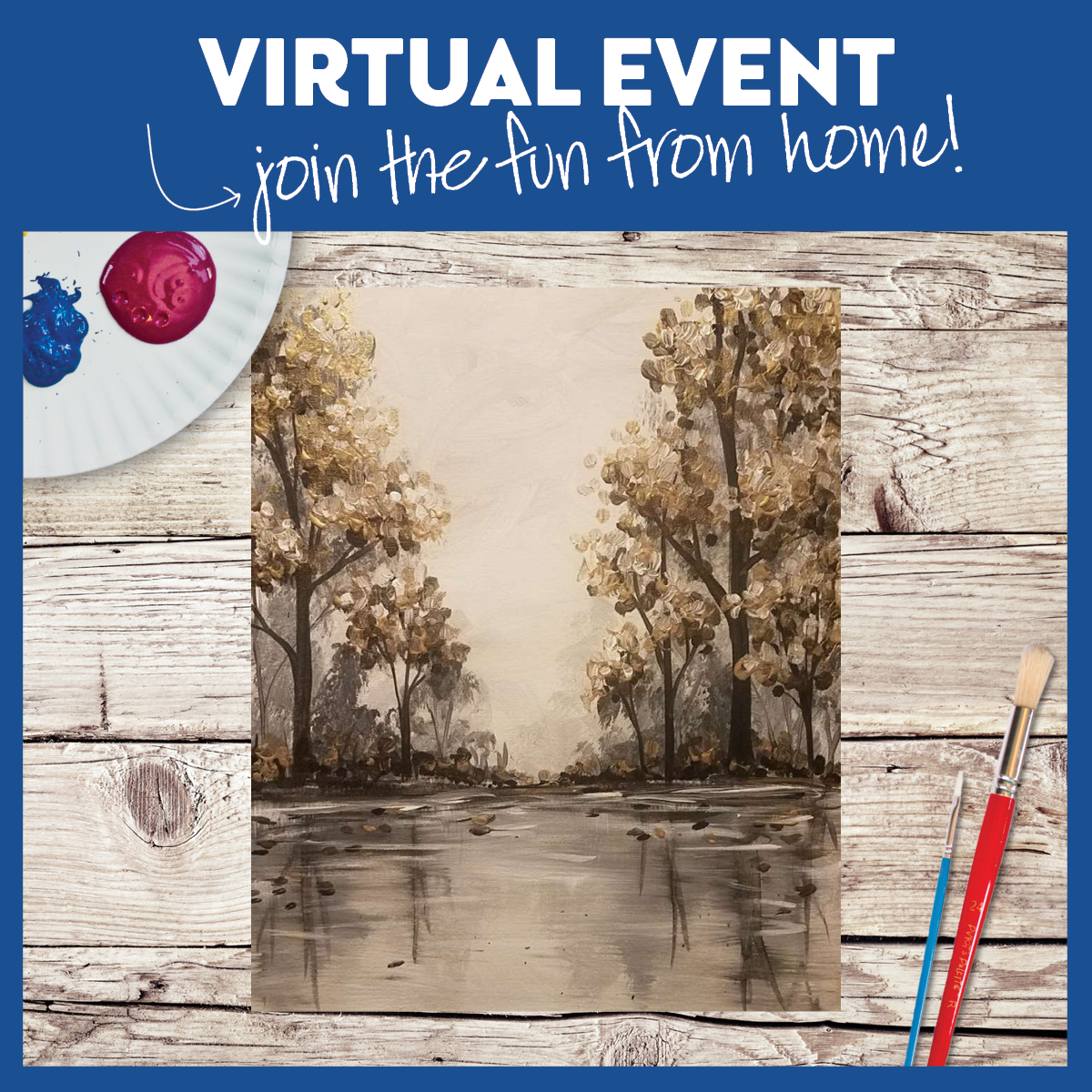 Virtual Class WITH and WITHOUT SUPPLIES!!!