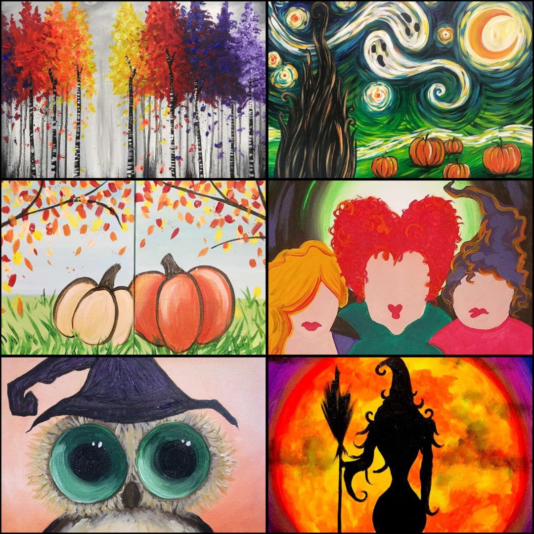 Upcoming Fall Artwork & Off-The-Canvas Art! - Pinot's Palette