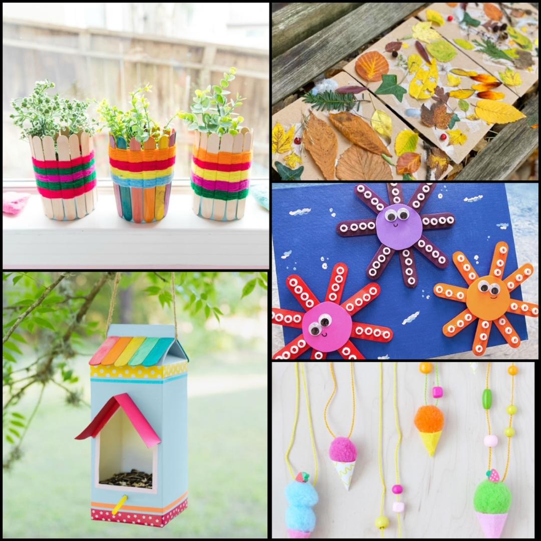 Hands-On Summer: DIY Crafts To Keep The Kids Busy